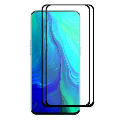 2pcs Enkay Hat-Prince Dust-Proof Ultimate Clarity 2.5D Full Glue Full Screen Tempered Glass Screen Protector for OPPO Reno 6.4