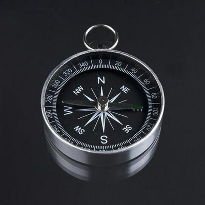 Pocket Mini Hiking Camping Aluminum Outdoor Emergency Compass Navigation Wild Tool Compass
