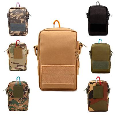 Outdoor Bags Hiking Tactical Military Bag Men's Mountaineering Bag Solid Color Camouflage Pocket  