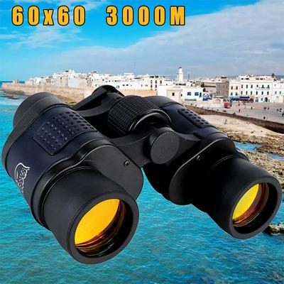 60X60 Folding Optical Telescope Waterproof Binoculars for Bird-watching, Hunting, Hiking, Camping