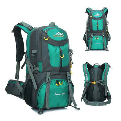 Men / Women Nylon Wearable Driving Backpacks Travel Bag Mountaineering Camp Hiking Camping Backpack  