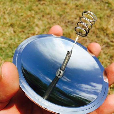 Solar Igniter Firearms Outdoor Camping Hiking Picnic Solar Power Cigarette Lighter Survival Fire Starter EDC Solar Firearms Emergency Sports 