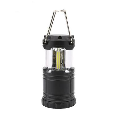 COB LED Lantern Collapsible Tent Lamp Waterproof Outdoor Camping Hiking Light AAA Battery Powered  