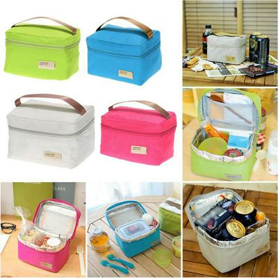 Lunch Bag Thermal Insulated Keep Warm Cooler Thermal Food Picnic Storage Bags