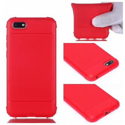 Lightweight Ultrathin Solid Color Anti-drop Magic Cube Soft TPU Back Cover Case for Huawei Y5 (2018) / Y5 Prime (2018) 