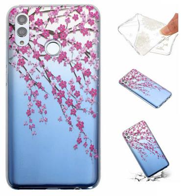 Colored Painting Anti-Scratch Soft TPU Back Cover Protective Case for Huawei Honor 10 Lite