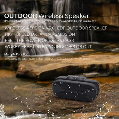  NR3023 Bluetooth Speaker Wireless Stereo Mini Portable MP3 Player Soundba Loudspeaker Super bass Support Handsfree TF Card