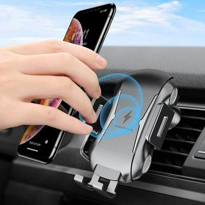 Car Phone Mount Wireless Charger Gravity Vent Phone Holder for iPhone X /XS/XS Max/ XR