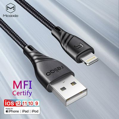 MCDODO RCA-6531 MFi 8 Pin 2A Fast Charging USB Charging Data Cable for iPhone X Xs Max XR 8 7 6 Plus 