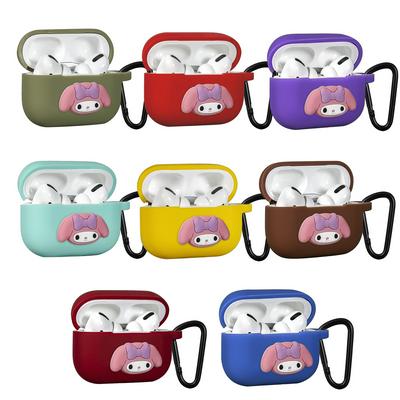 Melody Pattern Airpods Pro Case Keychain AirPod Earbud Charging Bluetooth Earphone Protective Cover Case 