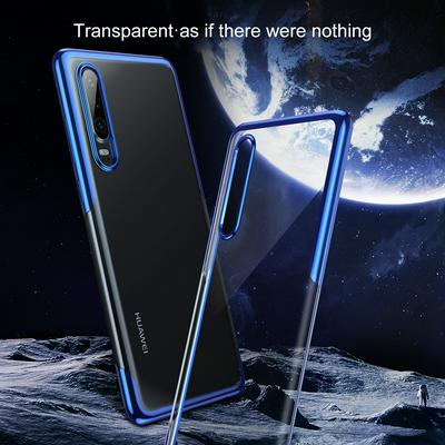 Baseus Shining Series Plated Soft TPU Back Cover Protective Case for Huawei P30 