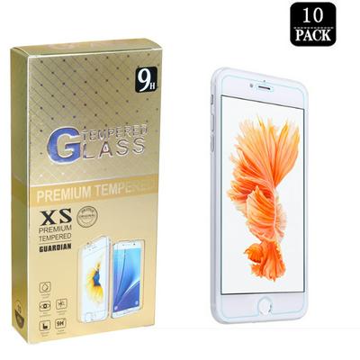 10pcs 0.33mm Ultra Thin 2.5D 9H Hardness Zero Bubbles High Transparency Full Screen Tempered Glass Screen Protector for iPhone 7 / 8 