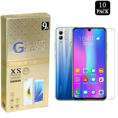 10pcs 0.33mm Ultra Thin 2.5D 9H Hardness Zero Bubbles High Transparency Tempered Glass Screen Protector for Huawei Honor 10 Lite