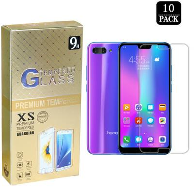10pcs 0.33mm Ultra Thin 2.5D 9H Hardness Zero Bubbles High Transparency Tempered Glass Screen Protector for Huawei Honor 10 