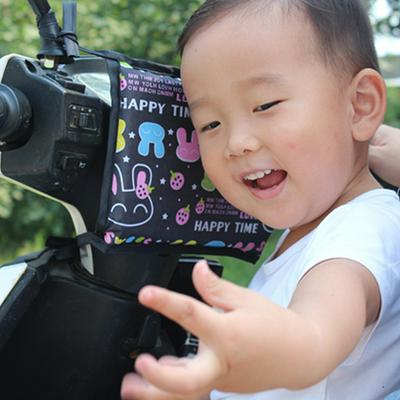 Cartoon Pattern Cute Thick Electric Motorcycle Front Child Seat Head Protection Anti-Collision Pad