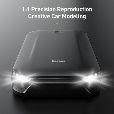 8000mAh Portable Car Jump Starter (4.0L Gasoline Engine) Battery Booster with Dual LED Flashlight