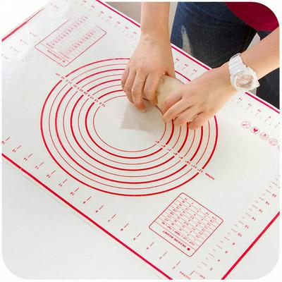 Ruler Pad Size Measure Silicone Baking Mat Pizza Dough Maker Pastry Kitchen Gadgets Cooking Tools Utensils Bakeware 