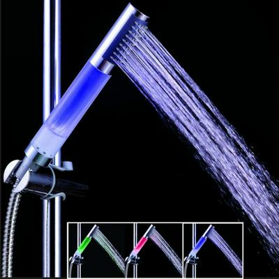 SDS-A13 Temperature Sensor LED Shower RGB LED Bathtub Shower Faucet Change Bath Water 20mm