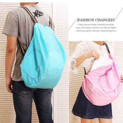 51x27.5x26cm Multi-Functional Waterproof Large Capacity Shoulders Portable Folding Reusable Oxford Supermarket Travel Shopping Eco Bags 