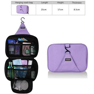 25x17x8.5cm Portable Large Capacity Multi-Functional Men Women Travel Waterproof Wash Cosmetic Bag 