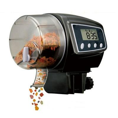 AF2005D Digital LCD Automatic Aquarium Food Feeder Fish Tank Automatic Timing Fish Food Supplier 4 Feeding Time