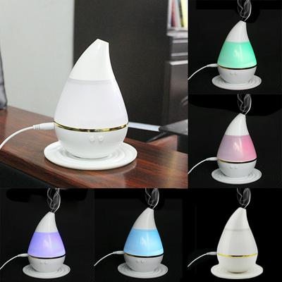 Water Drop Shaped MiniAir Purifier Aromatherapy Atomizer Mini Car USB Air Purifier Humidifier 