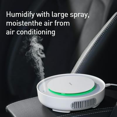 Portable Car Humidifier Touch Control Air Freshener Diffuser with LED Light