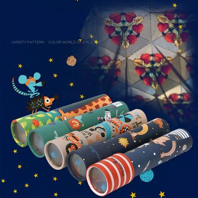 Kids Classic Paper Kaleidoscope Fun Scientific Toy