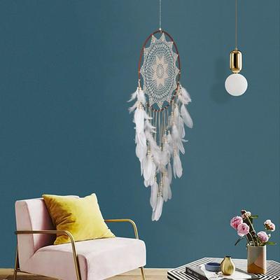 Windgong Handgemaakte Indian Dream Catcher Netto Muur Opknoping Dreamcatcher Geschenk Home Decoratie Dream Catcher Art Hanger Nieuwe
