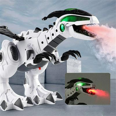 Electronic Dinosaur Robot Light Up Dinosaur with Sound and Spray