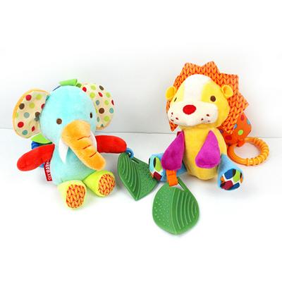 Baby Wind Chime Baby Stroller Pendant Cute Cartoon Animal Shape Bed Curtain Soft Hanging Toys Infant Kids Stroller Accessories