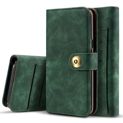 Retro Two-in-one Detachable Shockproof Magnet Buckle Closure Multifunctional PU leather Walet Phone Case for Samsung Galaxy S8 / G9500