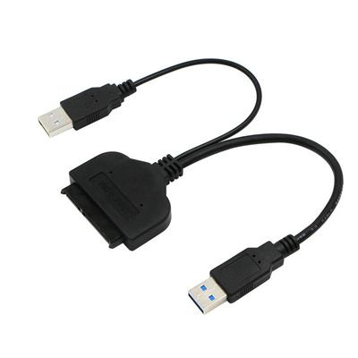 USB 3.0 to Sata 3 III 22Pin Adapter Cable 7 + 15pin Converter with OTG SATA HDD SSD Hard Drive Power Cable