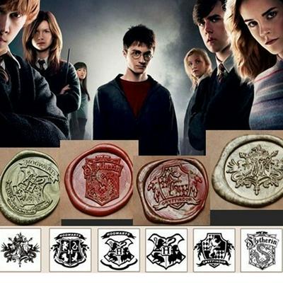 Delicate Sealing Wax Stamps Set Blessing Harry Potter Roman And Flower Letters Alphabet Badge Wax Seal Stamp Brass Head