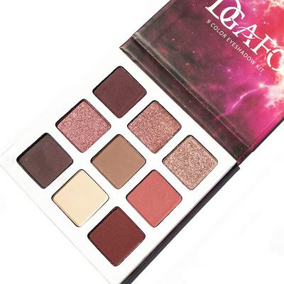 DGAFO DG9 9-Color Portable Long-Lasting Eye Shadow Palette for Beauty Cosmetic