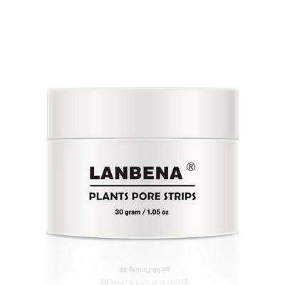 LANBENA Pore Strip Peeling Acne Treatment Black Deep Cleansing Skin Care Blackhead Remover Nose Mask  with 60pcs Papers