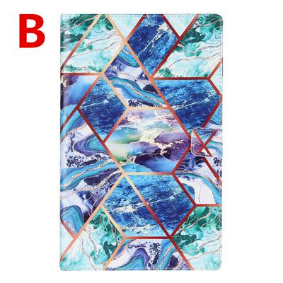 Universal Color Painting Shockproof Magnetic Clasp PU Leather + Soft TPU Tablet Case for Amazon Fire HD 10(2017)