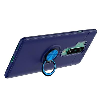 Solid Color Anti-Drop with Car Ring Bracket Soft TPU Back Cover Protective Case for OnePlus 8 Pro