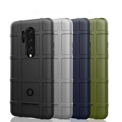 Rugged Shield Frosted Four Corners Airbag Design Non-Slip Soft TPU Back Cover Case for OnePlus 8 Pro