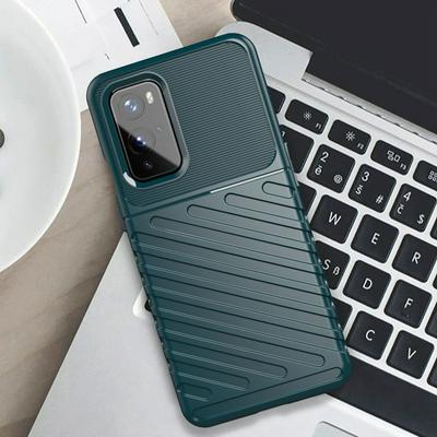 Anti-Fingerprints Shockproof Soft TPU + Hard PC Phone Protective Case for OnePlus 9