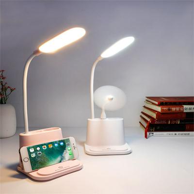 Multifunctional Student LED Desk Light USB Charging Bedroom Light Touch LED Lamp 