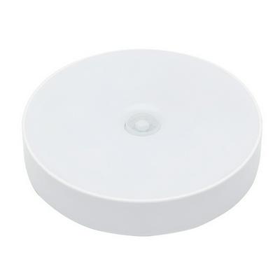 Automatic Magnetic Base USB Rechargeable Night Light Adhesive Led Indoor Decor Corridor Lamp ABS Bedroom Motion Sensor Portable