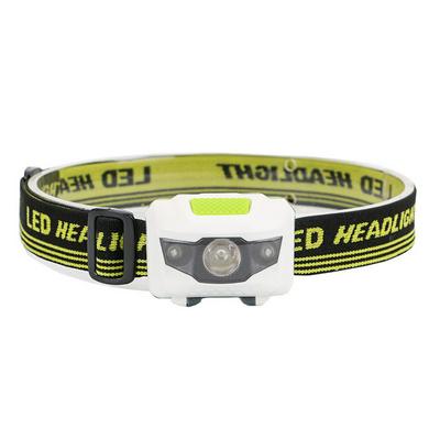 Portable Mini Headlamp 4 Modes Headlight Head Flashlight Torch Lamp Light Hiking Camping Light for Fishing Riding Cycling