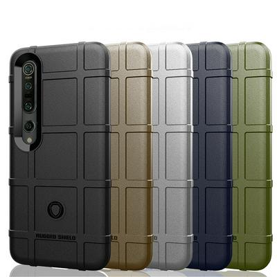 Rugged Shield Frosted Four Corners Airbag Design Non-Slip Soft TPU Back Cover Case for Xiaomi Mi 10 Pro 5G