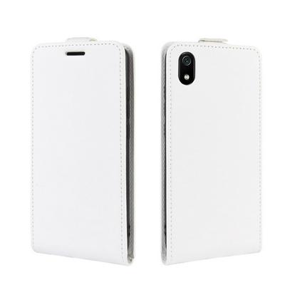 R64 Pattern Single Fold Edge Up and Down Vertical Flip PU Leather + Soft TPU with Card Slot and Magnetic Buckle Protective Case for Xiaomi Redmi 7A