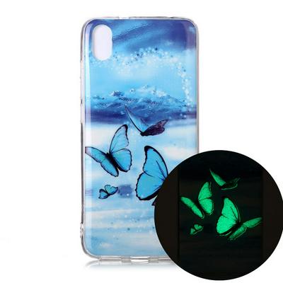 Luminous Colored Painting Shockproof Anti-Scratch Soft TPU Back Cover Case for Xiaomi Redmi 7A