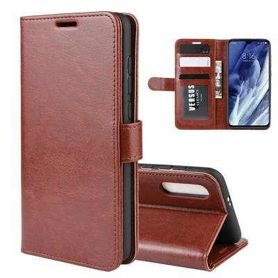 R64 Pattern Single Fold Edge Side Flip Shockproof PU Leather + Soft TPU Card Slots with Picture Frame and Stand Wallet Protective Case for Xiaomi Mi 9 Pro/MI 9 Pro 5G