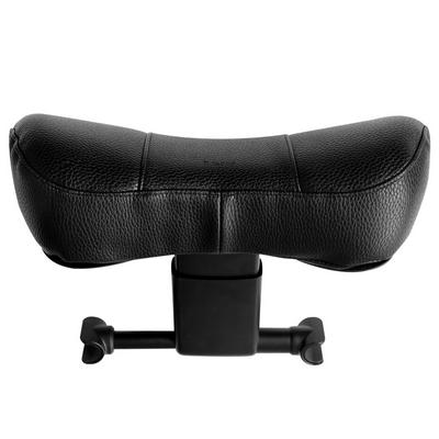 Car Neck Pillow Resilient Memory Foam Headrest with Shock-absorption Spring for Long-distance Driving