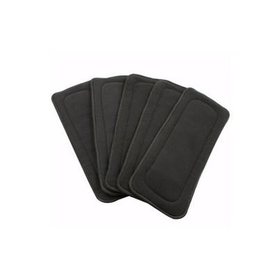 5pcs Reusable 5-layer Bamboo Fabric Diaper Inserts Washable Diaper Liners