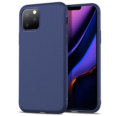 Soft Phone Case for Apple iPhone 11 Pro, Sloping Line-raised TPU Phone Cover